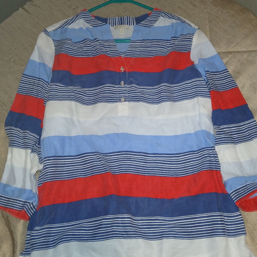 Talbots Striped Top